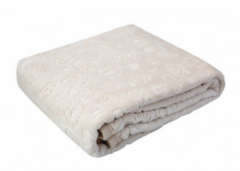 Дитячий плед в ліжечко Karaca Home Candy Bej 120х100 см бежевий (svt-2000022245289) - Pampik - 2
