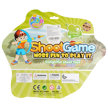 Игрушечный набор Offtop Лук и Стрелы, красный (860227) - Pampik - 2