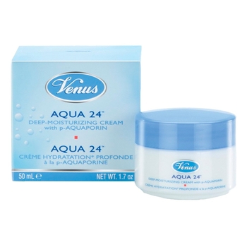 Крем для лица Venus Aqua24 глубоко увлажняющий, 50 мл (70011640/70010677) - Pampik