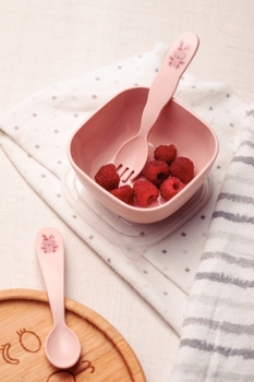 Набор детской посуды Tramontina Baby Le Petit, 3 предмета, оранжевый (23797/403) - Pampik - 3