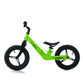 Беговел Babyhit U-Drive 12 Мagnesium Rim Green, зеленый (71837) - Pampik - 2