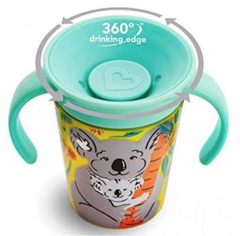 Чашка-непроливайка Munchkin Miracle 360 WildLove Коала, 177 мл, м'ятний (051832) - Pampik - 3