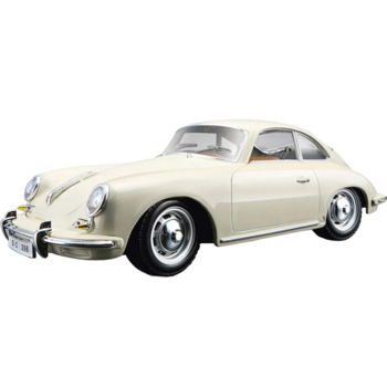 Автомодель Bburago Porsche 356B 1961 г 1:24 белый (18-22079) - Pampik - 4
