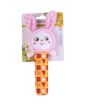 Іграшка-пищалка Baby Team Зайчик (8500_Зайчик) - Pampik - 2