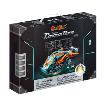 Конструктор BanBao Ексклюзивні авто Блискавка, 352 елементи (8642) - Pampik - 5