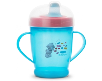 Чашка-непроливайка Baboo Me To You, 250 мл, синій (90437) - Pampik