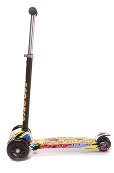 Самокат триколісний 4Baby Mini, жовтий (4MS03) - Pampik - 4