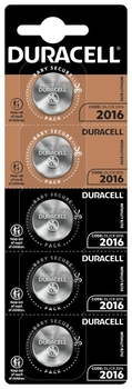 Батарейки Duracell HSDC 2016 5X1, 5 шт. (5008241) - Pampik