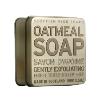 Тверде мило для рук Scottish Fine Soaps Oatmeal Soap In A Tin Вівсяне, 100 г (33713) - Pampik