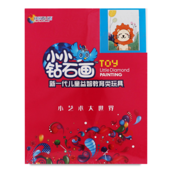 Набір для творчості Offtop Toy Little Diamond Painting Лев (853486) - Pampik