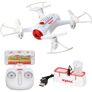 Радиоуправляемая игрушка Syma Квадрокоптер с FPV-камерой 14.2 cм (X22W) - Pampik - 4