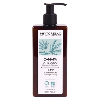 Лосьон для тела Phytorelax Vegan&Organic Hemp, увлажняющий, 250 мл (6022241) - Pampik