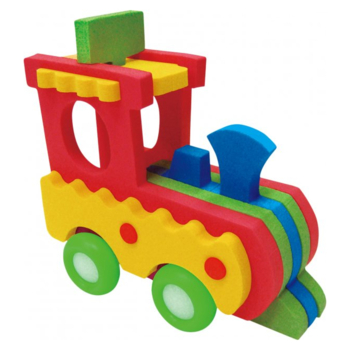 Пазл-іграшка об'ємна Baby Great Паровозик (GB-G4) - Pampik