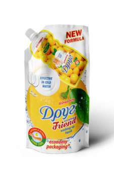 Засіб для миття посуду Friends Лимон, 460 г - Pampik