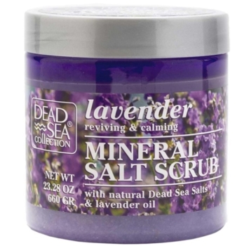 Скраб для тела Dead Sea Collectionс с минералами Мертвого моря и маслом лаванды, 660 г - Pampik