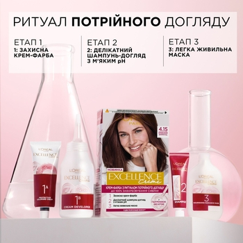 Фарба для волосся L’Oréal Paris Excellence Creme, відтінок 01 (супер-освітлюючий русявий натуральний), 176 мл (A9948800) - Pampik - 11