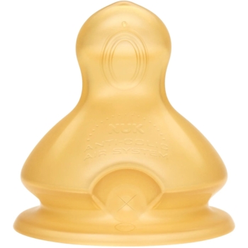 Соска латексна Nuk First Choice Plus, 0-6 місяців М 2 шт. (3952394) - Pampik