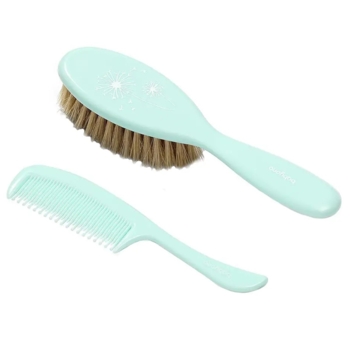 Щетка и расческа для волос BabyOno, мятный (567/03) - Pampik