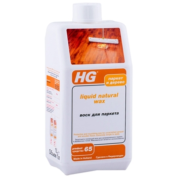 Віск для паркету HG, 1000 мл (260100161) - Pampik