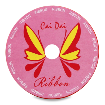 Подарочная оберточная лента Offtop, 9 метров, желтый (832948) - Pampik - 2