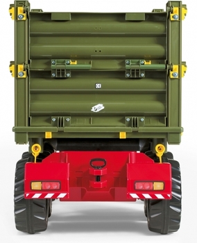 Причіп на 6 колесах Rolly Toys rollyMulti Trailer, зелений (125012) - Pampik - 3