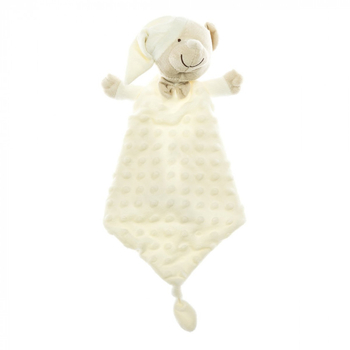 Плед с игрушкой-одеялом Interbaby Bubble Dou-Dou Bear Beige 110х80 см (8100219) - Pampik - 2