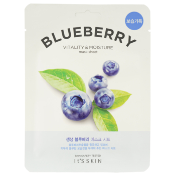 Маска для обличчя It's Skin з екстрактом чорниці, 21 г - Pampik