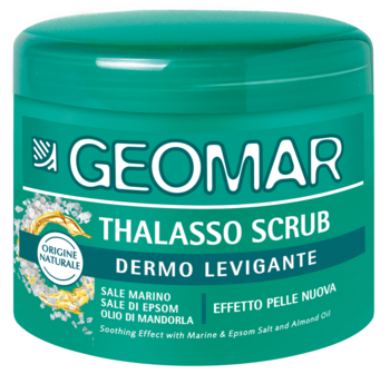 Скраб для тіла Geomar Body Thalasso з ефектом глибокого відновлення шкіри, 600 мл (32219) - Pampik