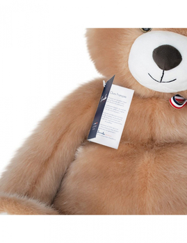 М'яка іграшка Mailou Французьский медвідь, 35 см, колір шампань (MA0106) - Pampik - 5