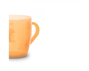 Дитяча чашка Baboo Me To You, 200 мл, помаранчевий (90435) - Pampik - 2