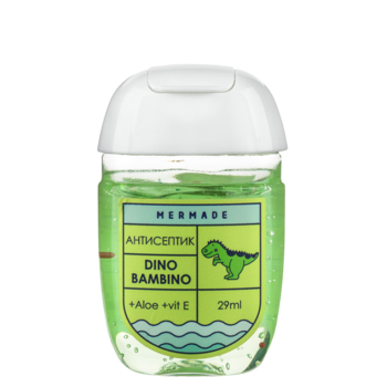 Антисептик для рук Mermade Dino Bambino, 29 мл (MR0021) - Pampik