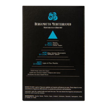 Аромадифузор Sweet Home Luxury Середземноморський бергамот із блакитною трояндою, 250 мл (SACLRRo250) - Pampik - 5