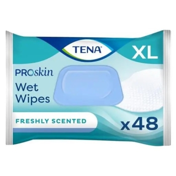 Вологі серветки Tena Wet Wipe, 48 шт. - Pampik