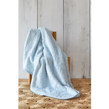 Дитячий плед у ліжечко Karaca Home Candy Mavi 120х100 см блакитний (svt-2000022245272) - Pampik