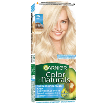 Фарба для волосся Garnier Color Naturals відтінок E0, супер-освітлювальний,110 мл - Pampik