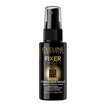 Спрей-фіксатор для макіяжу Eveline Fixer Mist HD, 50 мл (B50FIXERBK) - Pampik