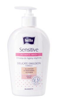 Эмульсия для интимной гигиены Bella Sensitive, 300 мл (BE-D05-B300-007) - Pampik