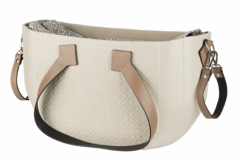 Сумка для коляски Nuvita MyMia, шкіра, бежевий (NV8801S/02RH/23T/13T/33T) - Pampik - 3