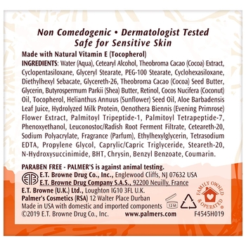 Нічний крем для обличчя Palmer's Cocoa Butter Formula, живильний, 75 мл (4545-6) - Pampik - 3