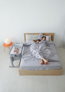 Ліжечко-гойдалка Chicco Next2Me Magic, бежевий (79701.14) - Pampik - 8