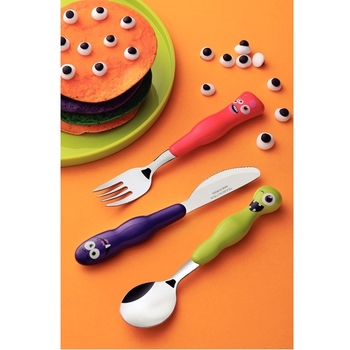 Набор столовых приборов Tramontina Baby Lirous, 3 предмета, (23797/910) - Pampik - 3