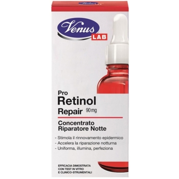 Концентрат для нічного відновлення шкіри обличчя Venus Lab Pro Retinol, 30 мл (70011456) - Pampik