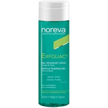 Очищаяющий гель Noreva Laboratoires Exfoliac Gentle Foaming Gel для чувствительной кожи 200 мл - Pampik