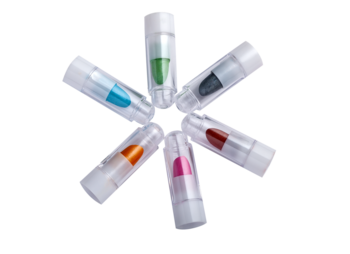 Олівці для гриму обличчя і тіла ZiBi Kids Позитив металік 6 кольорів (ZB.6572) - Pampik - 2