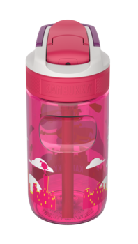 Поїльник Kambukka Lagoon Flying Supergirl, 400 мл, розовий (11-04015) - Pampik - 2