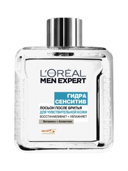 Лосьйон після гоління L'oreal Paris Men Expert Гідра Сенситів для чутливої шкіри, 100 мл - Pampik