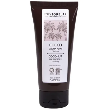Крем для рук Phytorelax Vegan & Organic Coconut Поживний 75 мл (6022203) - Pampik