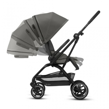 Прогулянкова коляска Cybex Eezy S Twist+ 2 BLK B Soho Grey Mid (520001955) - Pampik - 4