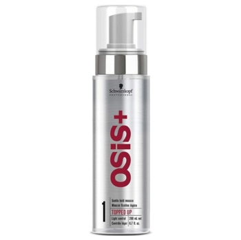 Мус для волосся легкої фіксації Schwarzkopf Professional Osis Style Topped Up, 200 мл (2243516) - Pampik
