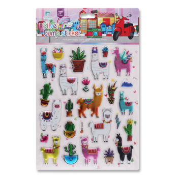 Набор наклеек Offtop А Лама (833677) - Pampik